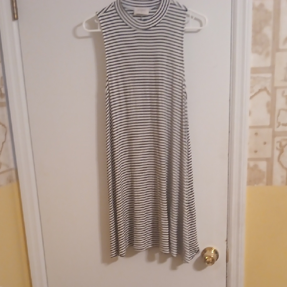 EverlyStriped Sleeveless Dress